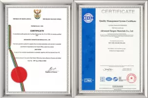 ISO 9001: 2015 & Patent Certificate